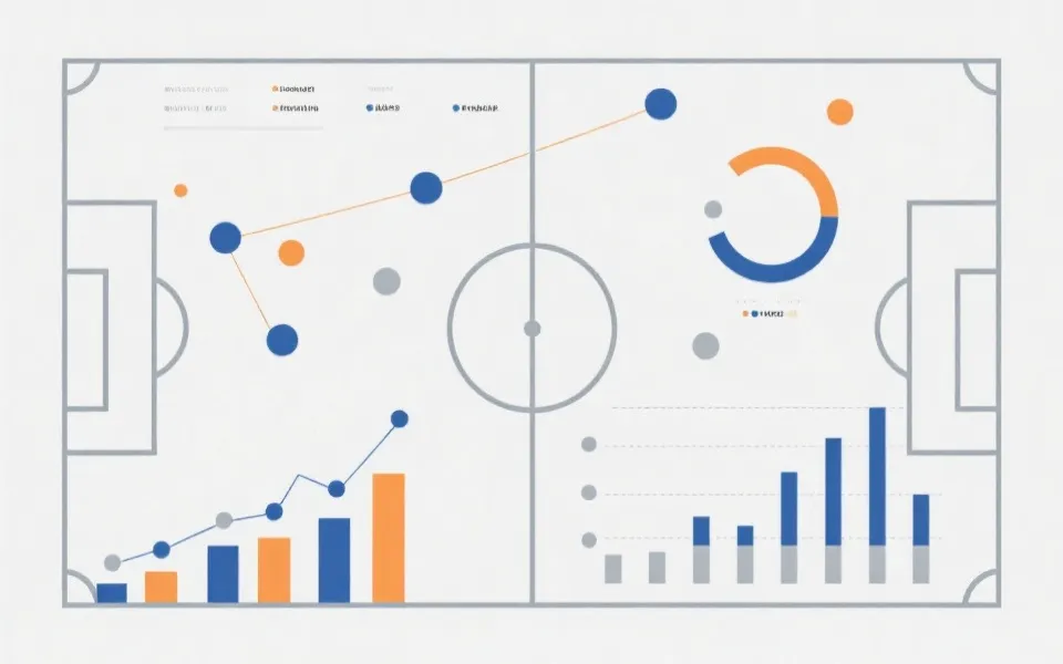 足球数据可视化示意图